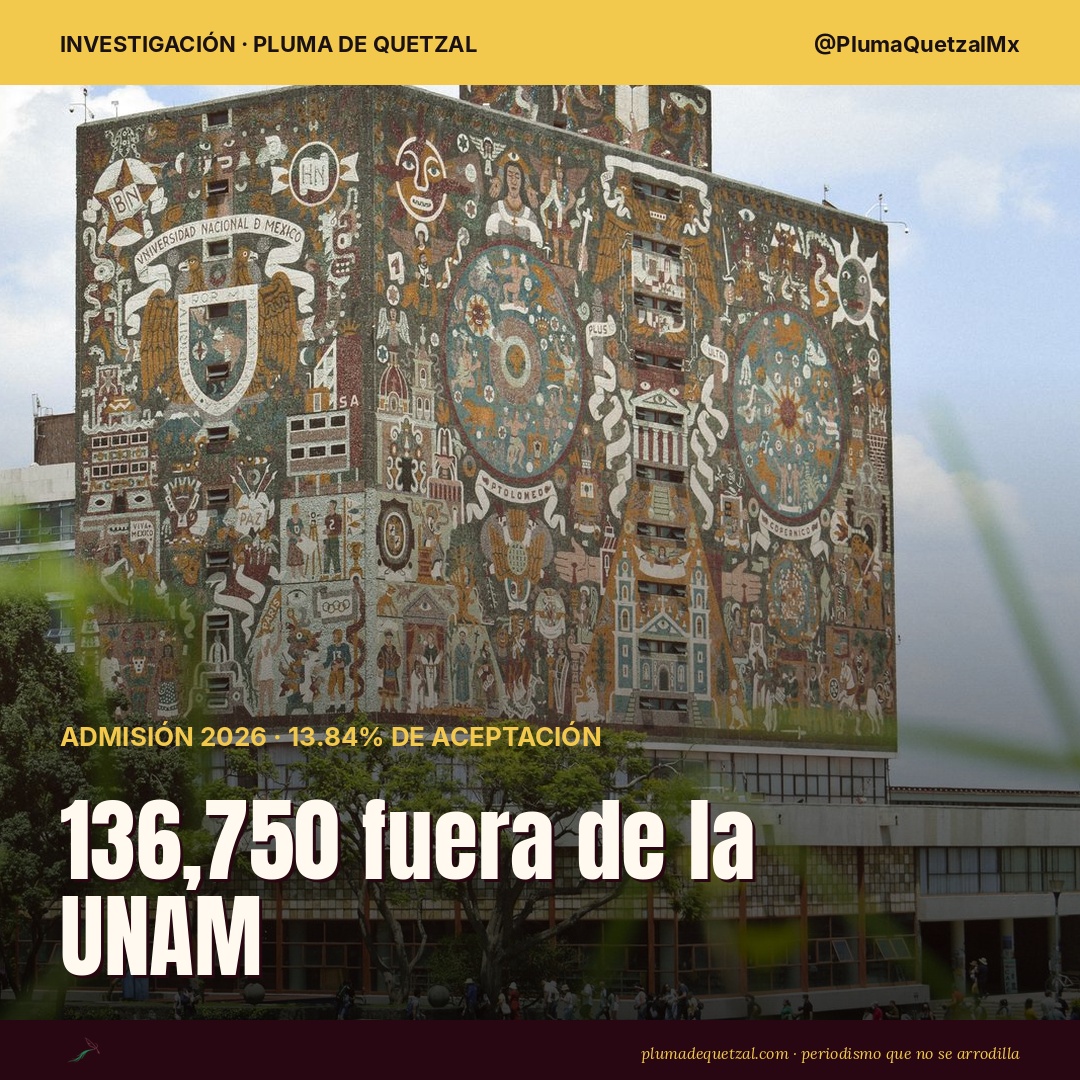 Biblioteca Central de la UNAM en Ciudad Universitaria, CDMX. Foto: Jul L. G. / Pexels